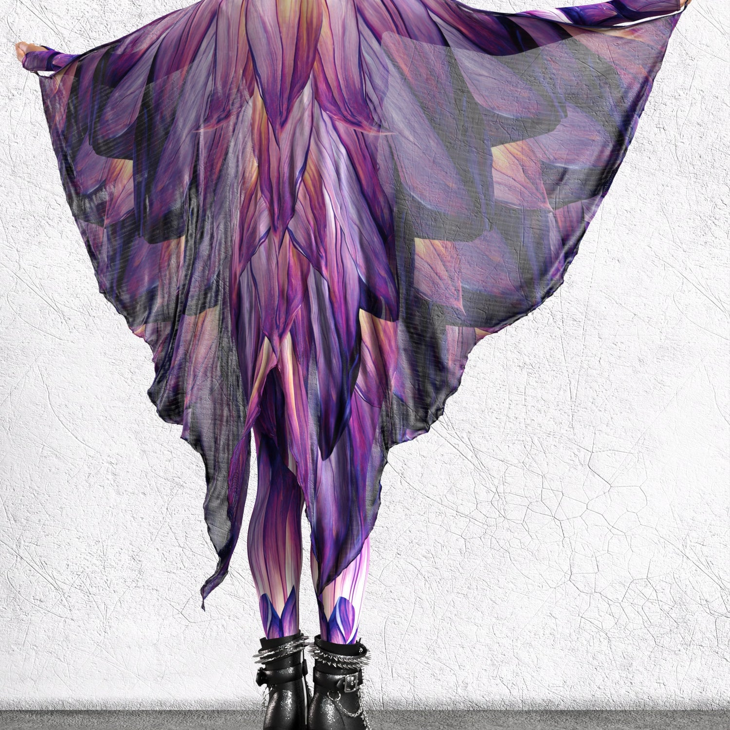 Orchid Mesh Wings