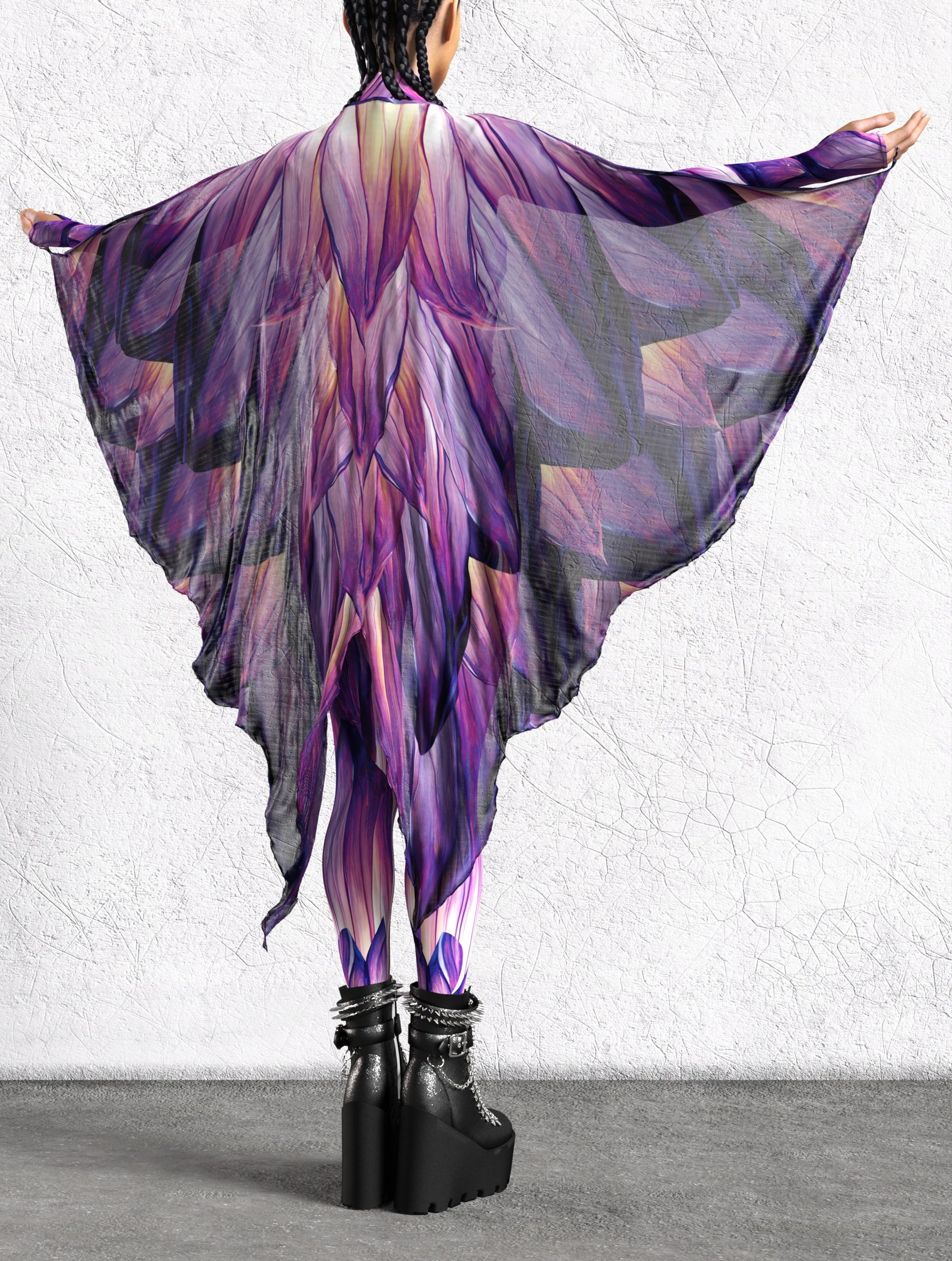 Orchid Mesh Wings 1