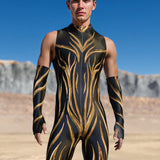 Jet Gold Male Sleeveless Costume