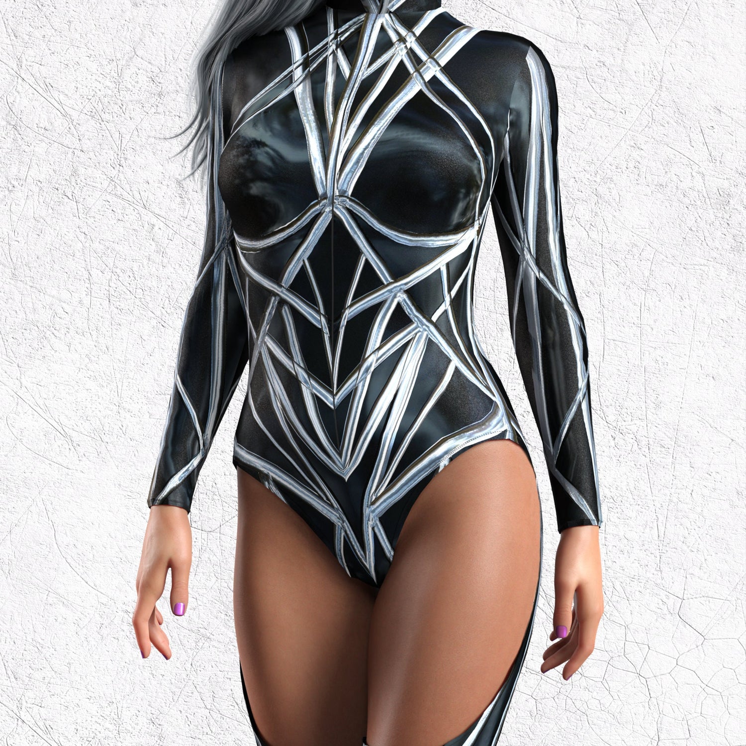 Sublime Bind Chaps Leotard 6