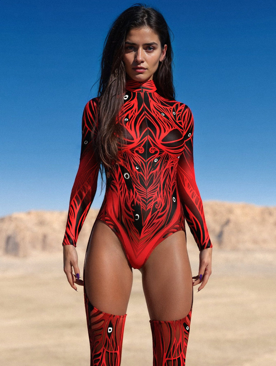 I C U Chaps Leotard