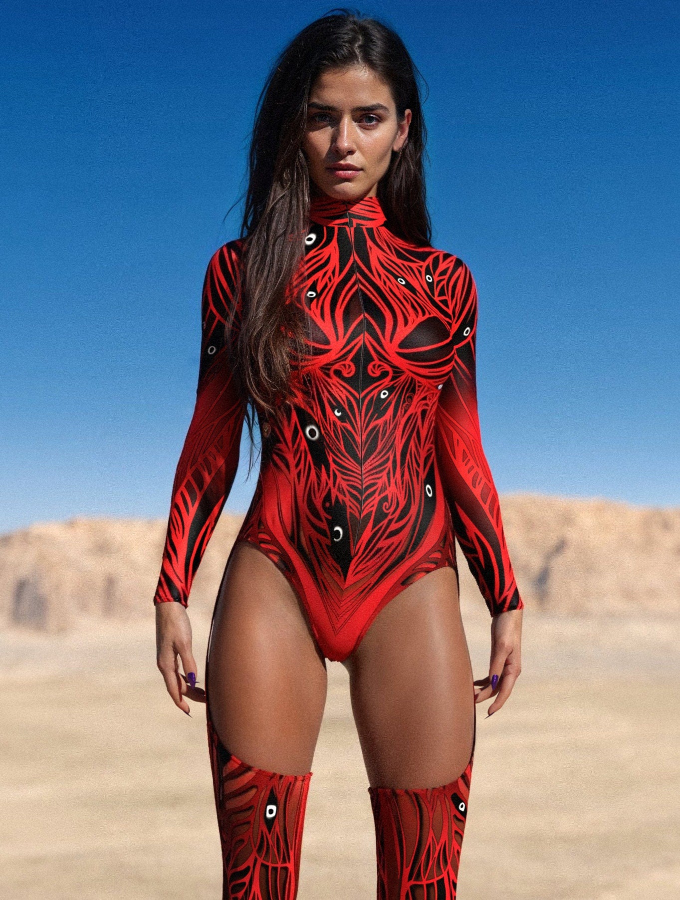 I C U Chaps Leotard 1