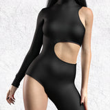 Just Black Asymmetrical Costume