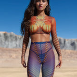 Ignition Mesh Cutout Rave Top