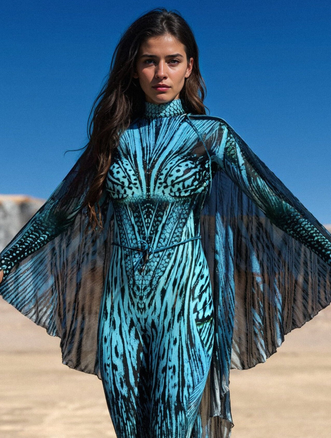 Blue Hypnotic Costume