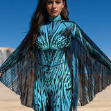 Blue Hypnotic Costume