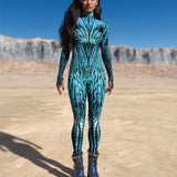 Blue Hypnotic Costume