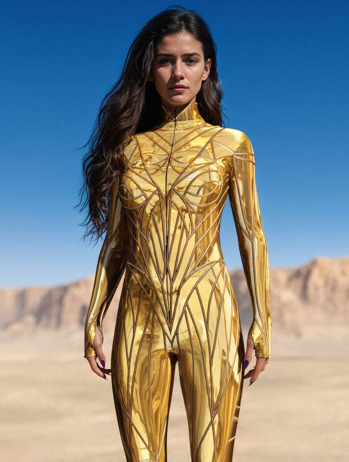 Solidus Gold Mesh Wings 2