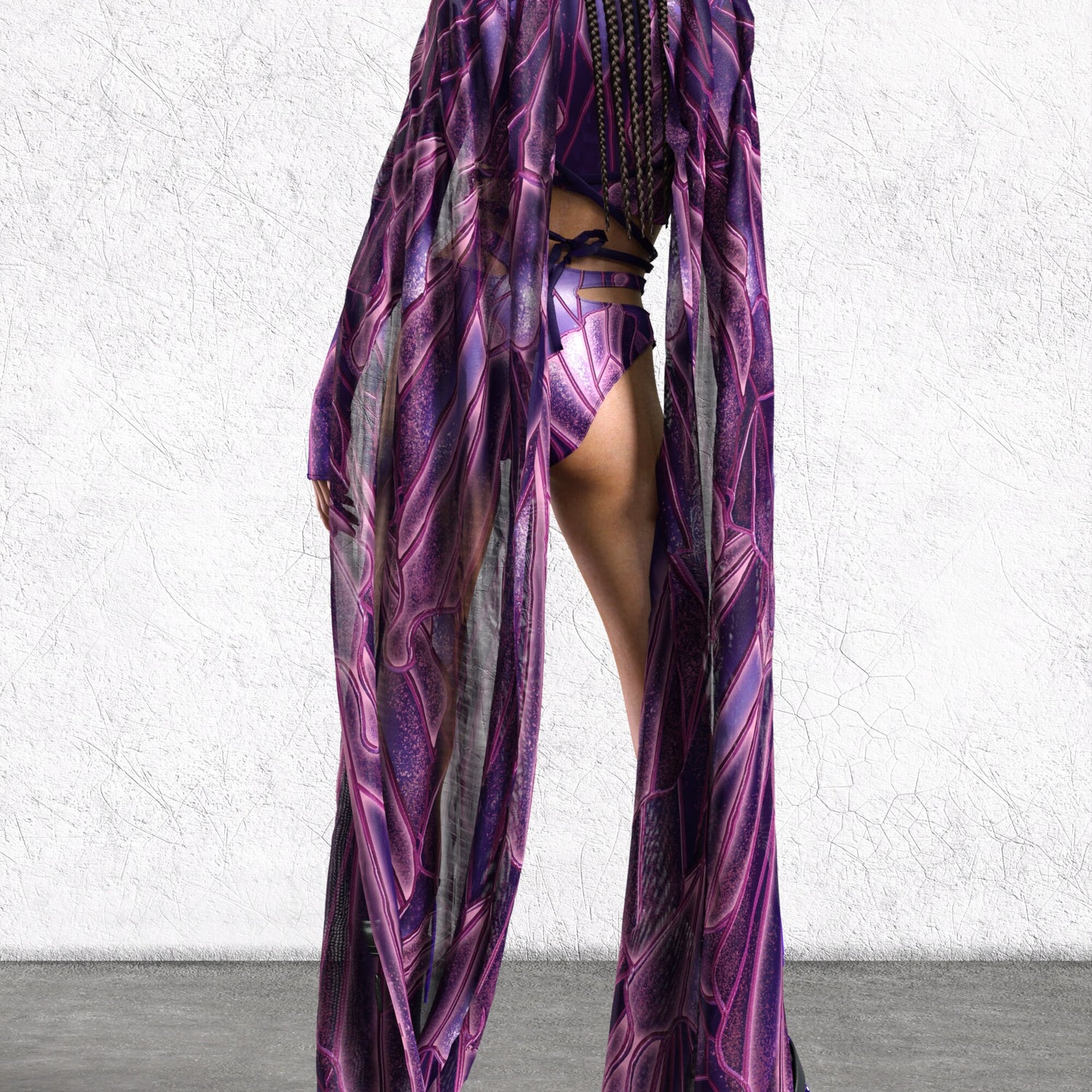 Soaring Alchemy Pink Cutout Rave Set 7