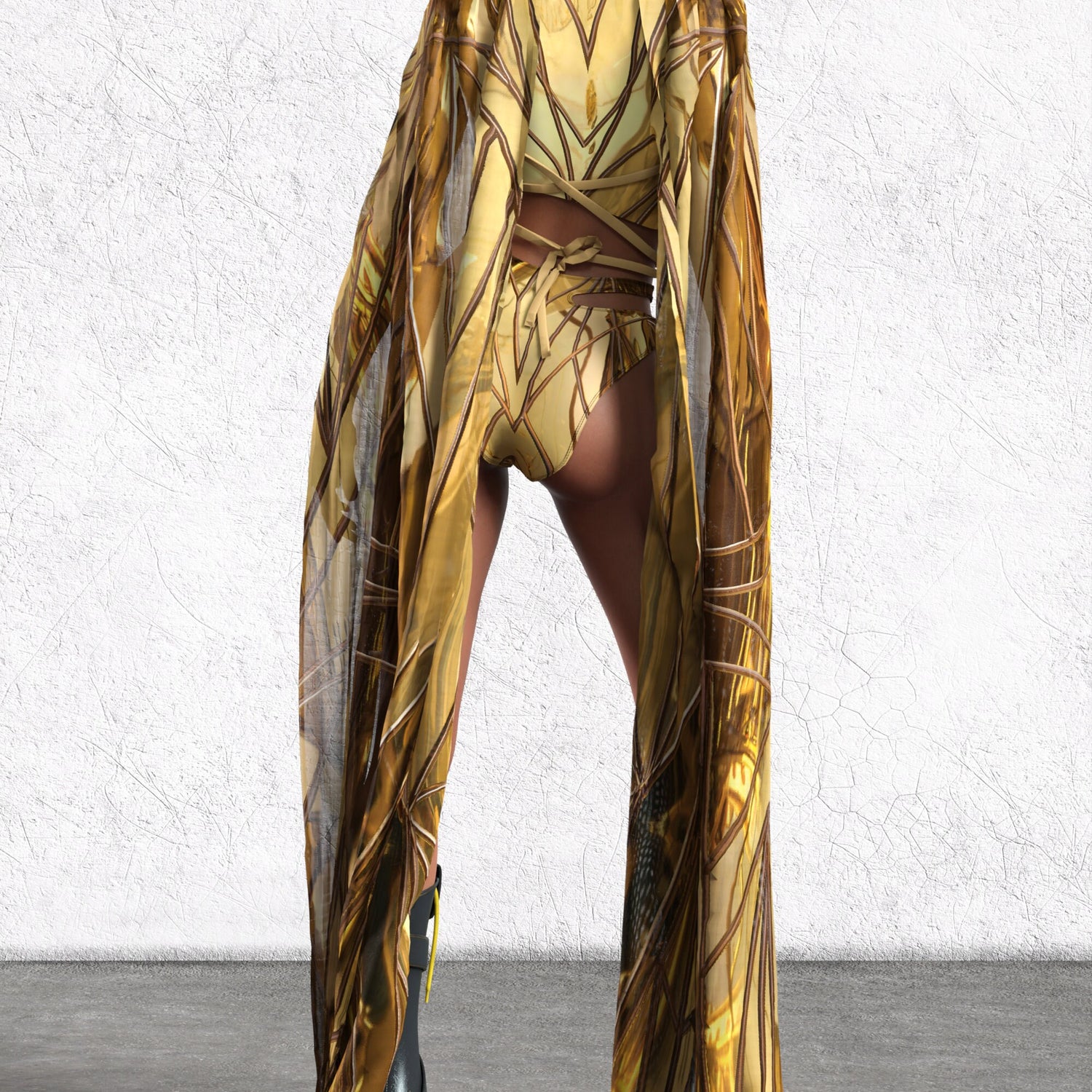 Solidus Gold Cutout Rave Top 7