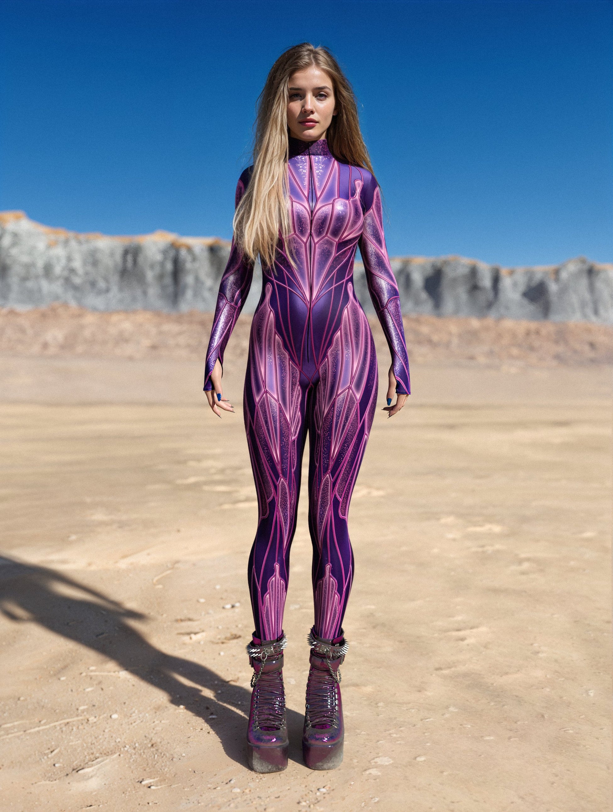 Soaring Alchemy Pink Mesh Wings 2
