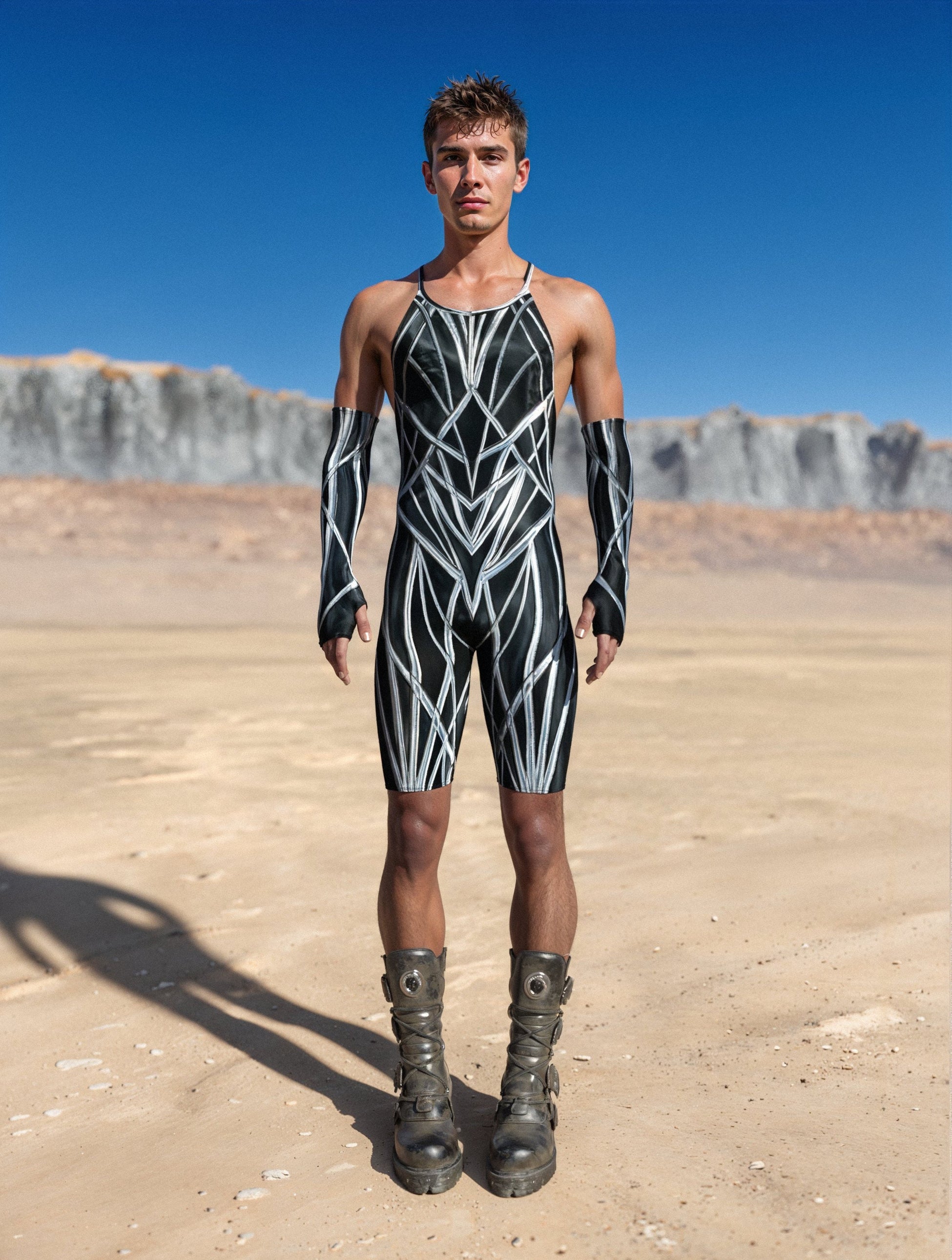 Sublime Bind Male Crossed Jumpsuit 2