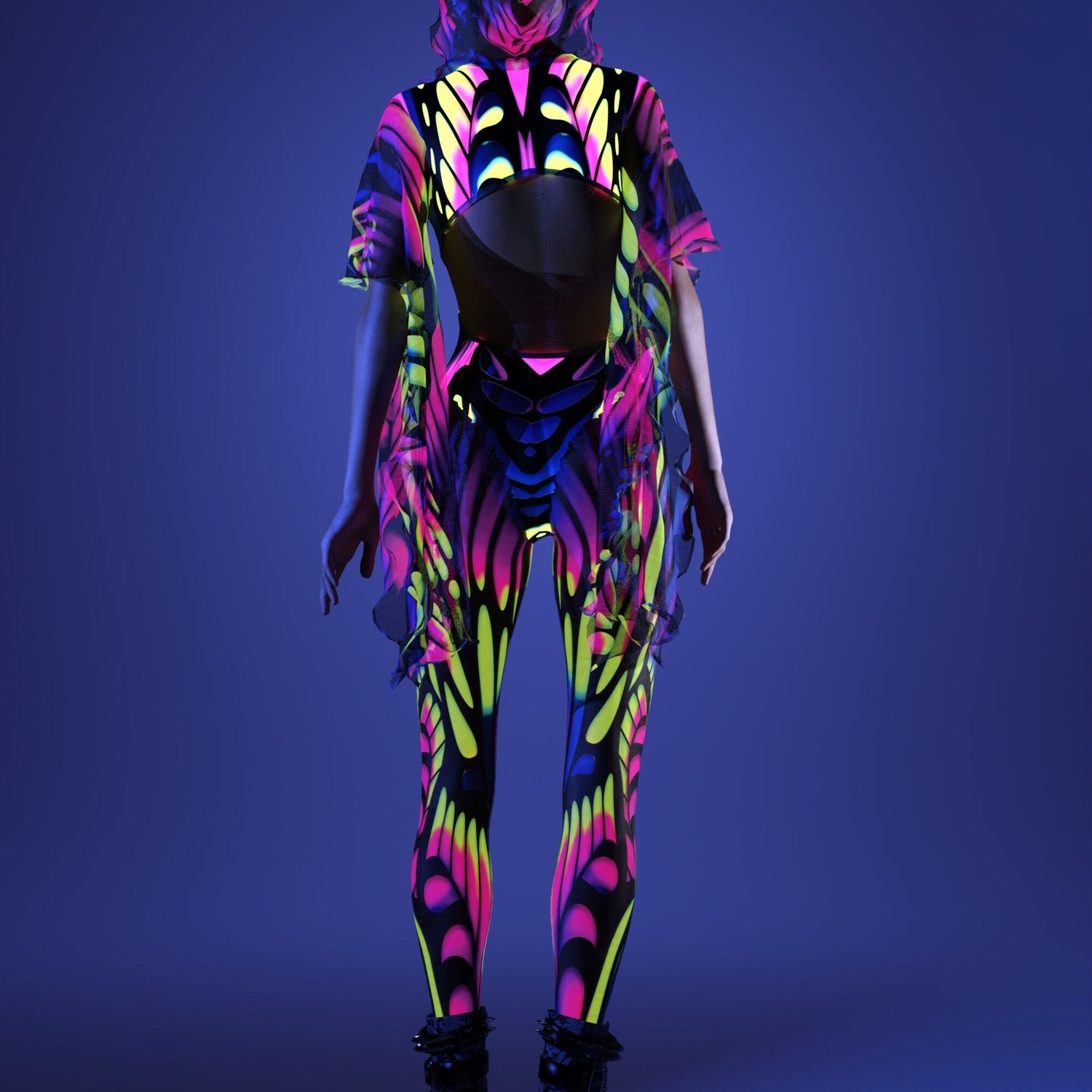 Quiver Hooded Fairy Costume 6