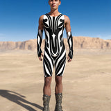 BuzzSaw Male Back Zip Romper