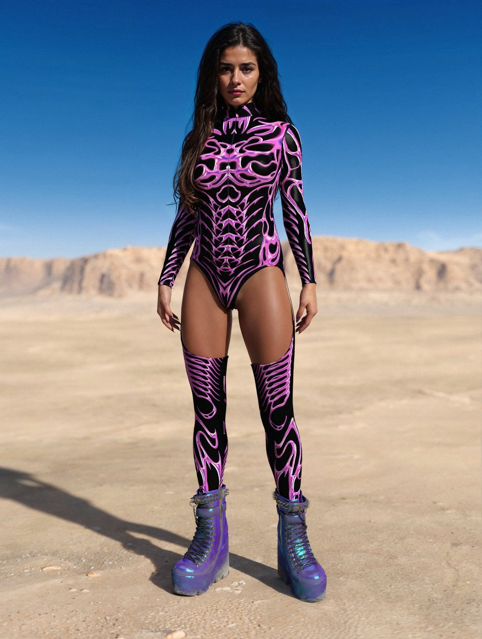 Candy Surge Chaps Leotard 2