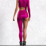 Luxe Rose Asymmetrical Costume