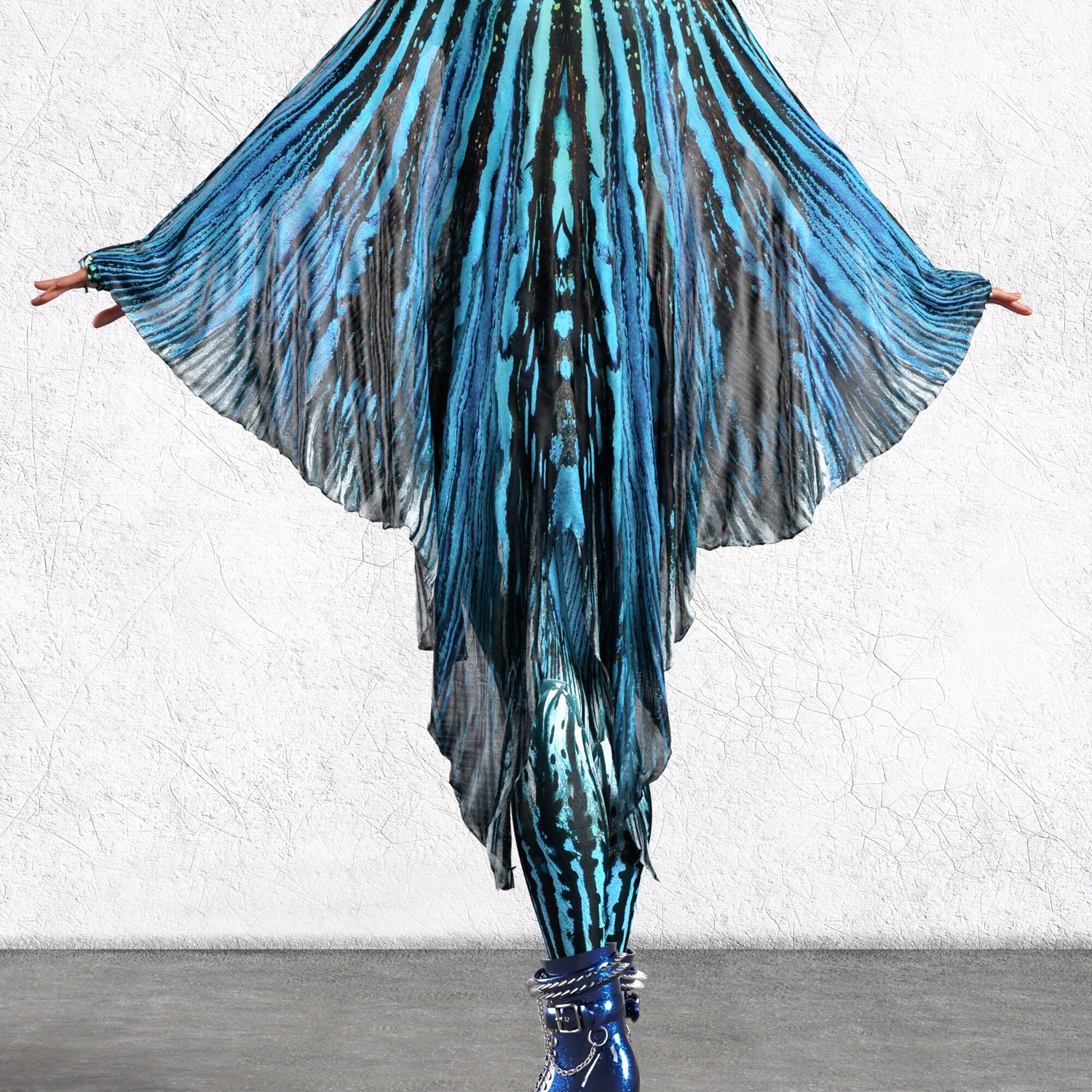 Blue Hypnotic Costume 7